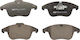 Ferodo Brake Pad Front 4pcs for Ford Galaxy / Mondeo / S-Max Land Rover Discovery / Discovery Sport / Range Rover Evoque Volvo S60 / S80 / V60 / V70 / XC 70
