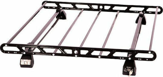 Hermes SGS1 Metallic Car Roof Rack for Ford Focus 4/5D 2011-2018 (Set with Legs and Locks)