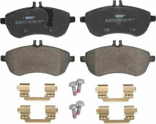 Ferodo Σετ Τακάκια Εμπρός 4τμχ για Mercedes-Benz C Class / E Class