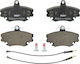 Ferodo Brake Pad Front 4pcs for Dacia Logan / Logan MCV / Sandero Peugeot 205 / 309