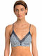 Vamp Blau Damen Bralette-BH