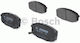 Bosch Brake Pad Front 4pcs for Hyundai i30 Kia Carens