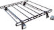 Hermes SGS1 Metallic Car Roof Rack for Mercedes-Benz C Class 4D 2004-2006 (Set with Legs and Locks)