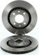 Bosch Brake Discs Front 2pcs for Citroen Berlingo / Xsara Peugeot 206 / 305 / 306 / 405