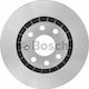 Bosch Brake Discs Front 2pcs for Daewoo Espero / Nexia Opel Ascona / Astra / Kadett / Vectra