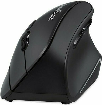 Perixx Perimice-804 Ασύρματο Εργονομικό Bluetooth Vertical Ποντίκι Μαύρο