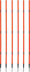 adidas Agility Poles Set Κοντάρια Σλάλομ 6τμχ σε Κόκκινο Χρώμα