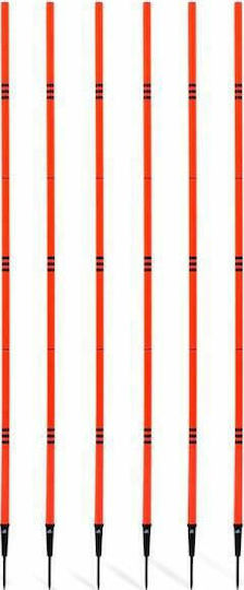 adidas Agility Poles Set Κοντάρια Σλάλομ 6τμχ σε Κόκκινο Χρώμα