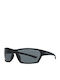 Timberland Men's Sunglasses with Black Plastic Frame and Black Lens TB7188 02A