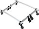 La Prealpina Aluminum Car Roof Bar Calypso for Renault Megane 3D without Legs Silver