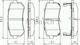 Bosch Σετ Τακάκια Εμπρός 4τμχ για Hyundai iX35 / ix20 Kia Picanto / Rio