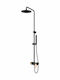 Karag Andare Shower Column without Mixer 136cm Black