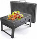 Stainless steel Portable Charcoal Grill 36cmx29cm