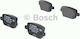 Bosch Brake Pad Front 4pcs for Ford Focus / Galaxy / Mondeo / S-Max Volvo S80 / V70 / XC 70
