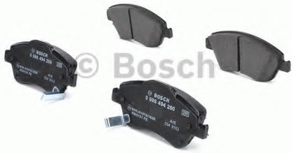 Bosch Brake Pad Front 4pcs for Toyota Auris / Corolla