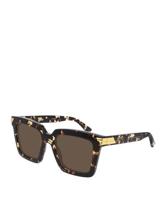 Bottega Veneta Damen Sonnenbrille mit Braun Sch...