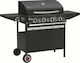 Grill Chef Gas Grill with 4 pcs 12.8kW and Side Burner