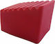 PLASTIC STAIR TREAD (21mm x 36mm) RED