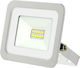Lucas Στεγανός Προβολέας LED 10W Φυσικό Λευκό 4000K IP66