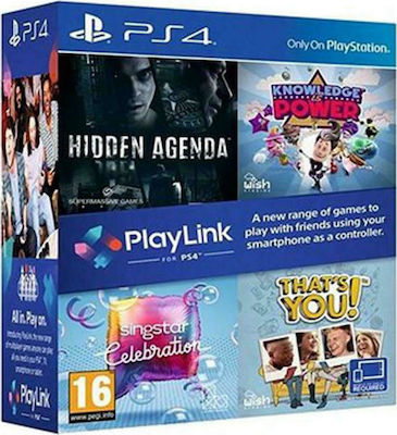 PlayLink for PS4 That's You!/Knowledge is Power/Hidden Agenda/SingStar  Celebration PS4 Game