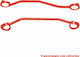 OMP Iron Car Adjustable Strut Bars for Opel Astra H 1.9 2004