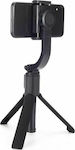 EasyPix GS1 Selfie Stick Cell Phone Tripod with Bluetooth Black 55239