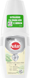 Autan Defense Plant Based Insect Repellent Lotion In Spray Suitable for Child 100ml