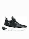 Interaction Chunky Sneakers Schwarz