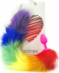 Saninex Sensation Plug with Rainbow Tail Анална тапа Опашка