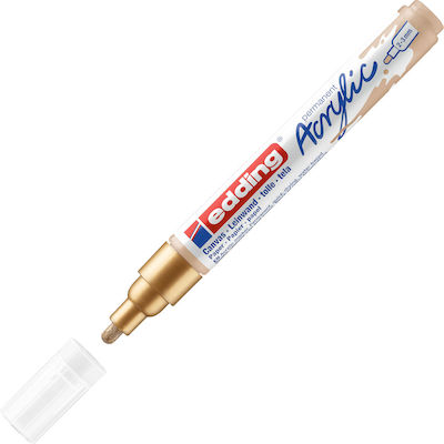 Edding 5100 Acrylic Marker 3mm Gold