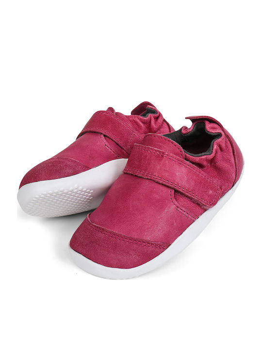 Bobux Kids Sneakers Step Up Xplorer with Scratch Fuchsia