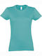 Sol's Imperial Women's Short Sleeve Promotional T-Shirt Carribean Blue 11502-237