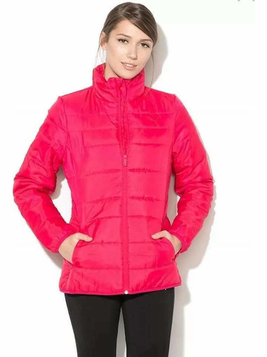 Puma Puffer Sleeveless Fuchsia Women's Jackets