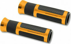Barracuda Motorcycle Grips B-Lux in Gold Colour