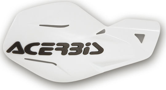 Acerbis MX Unico Apărători De Mâini Pentru Motocicletă Albe