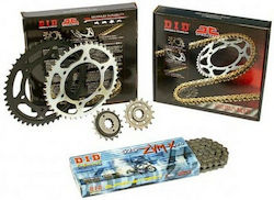 DID Chain & Sprocket Kit (16-47-525ZVM-X) for Honda XL 1000V Varadero 1999-2013