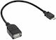 Cabletech Μετατροπέας micro USB male σε USB-A female 1τμχ DM-2907
