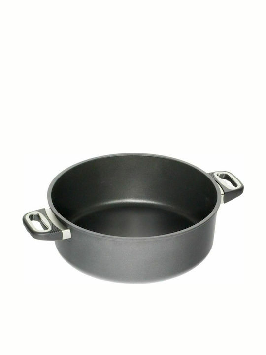 AMT Gastroguss Ρηχή Κατσαρόλα από Χυτό Αλουμίνιο 6.3lt / 32cm