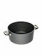 AMT Gastroguss Βαθιά Κατσαρόλα από Χυτό Αλουμίνιο 32lt / 32cm