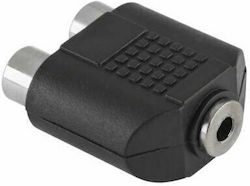 DM-0311S 3.5mm female σε RCA 2x female
