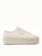 2790 Cotw Linea Up Down Flatforms Sneakers Beige