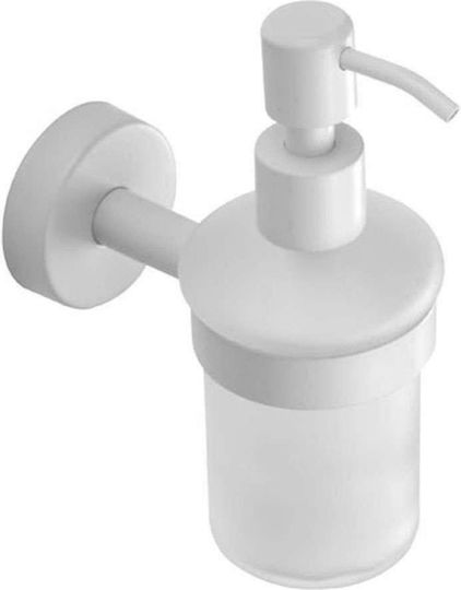 Karag Uno Επιτοίχιο Dispenser Γυάλινο Λευκό Karag Uno Επιτοίχιο Dispenser Γυάλινο Λευκό