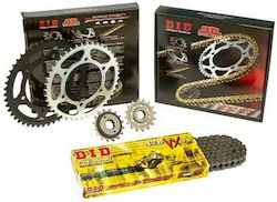 DID Chain & Sprocket Kit (15-44-428VX) for Honda CBR 125 2011-2014