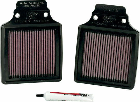 K&N Motorcycle Air Filter for Kawasaki Ninja ZX - 12 R 2000-2006 KN-KA1299-1