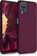 KWmobile Back Cover Σιλικόνης Μπορντό (Galaxy A12)