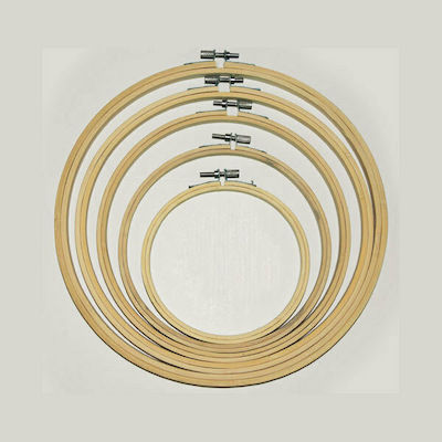 Paperpack Net Emroidery Hoops Ξύλινο Κεντήματος με Βίδα 23cm