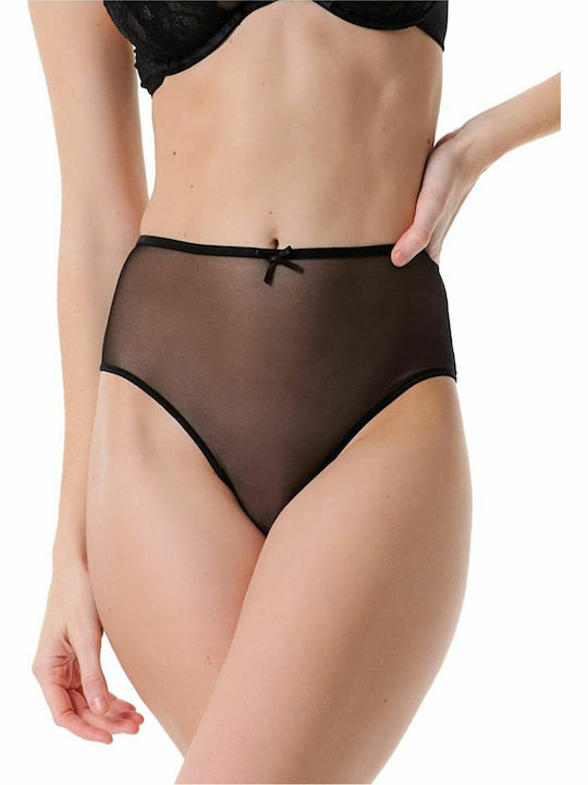 Minerva Valse Hochtailliert Damen Slip Schwarz