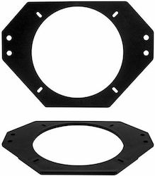 Connects2 Lautsprecher-Ring Auto 132 mm Jeep Wrangler 1997 - 2006 2Stück