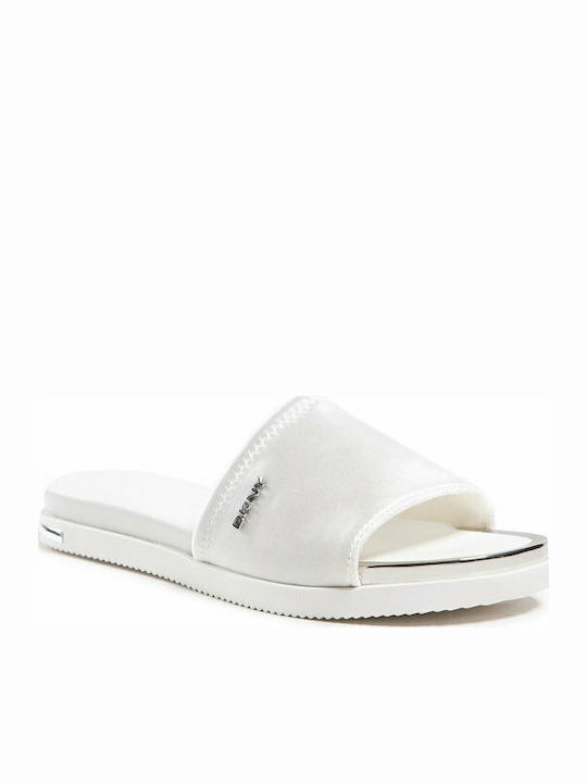 Briley Δερμάτινα Γυναικεία Σανδάλια Flatforms Λευκά