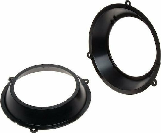 Connects2 Βάσεις Ηχείων Μπροστινές 165mm για Fiat Panda 2003-2012 2τμχ